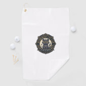 Serviette De Golf Idée cadeau chat papa chat retraite - Chat de retr (En situation)