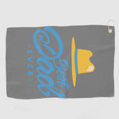 Serviette De Golf Idée de cadeau pour les adolescents : Meilleur pap (Horizontal)