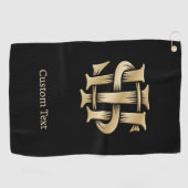 Serviette De Golf IHS Christogram (Horizontal)