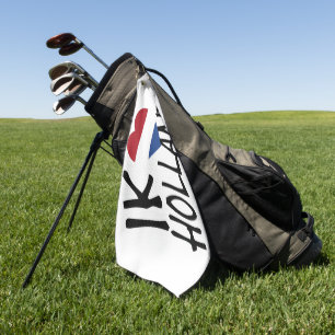 Serviette De Golf Ik Heartflag Holland retour sur le poids gtcnt
