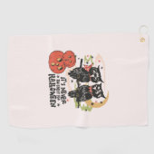 Serviette De Golf Il n'est jamais trop tôt pour Halloween (Horizontal)