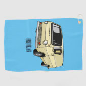 Serviette De Golf Illustration classique de van (Horizontal)