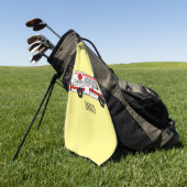 Serviette De Golf Illustration d'ambulance (Vert)