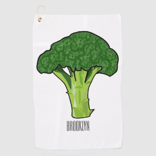 Serviette De Golf Illustration de Broccoli