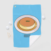 Serviette De Golf Illustration de caramel de crème (En situation)