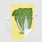 Serviette De Golf Illustration de chou chinois (En situation)