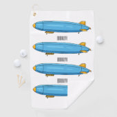 Serviette De Golf Illustration de dessin sur les navires (En situation)