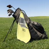 Serviette De Golf Illustration de dessin sur ordinateur (Vert)