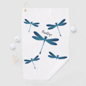 Serviette De Golf Illustration de dragonfly (En situation)