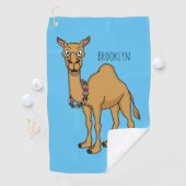Serviette De Golf Illustration de dromadaire (En situation)