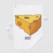 Serviette De Golf Illustration de fromage (En situation)