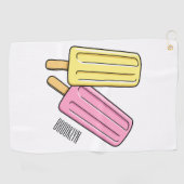 Serviette De Golf Illustration de Ice pop (Horizontal)