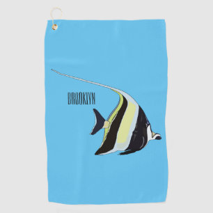 Serviette De Golf Illustration de l'idole mauresque