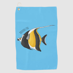 Serviette De Golf Illustration de l'idole mauresque
