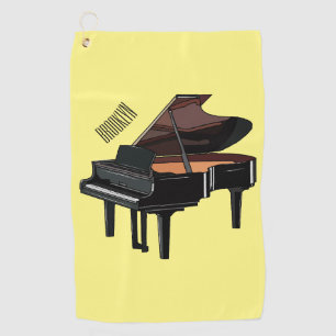 Serviette De Golf Illustration de piano