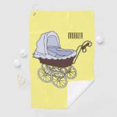 Serviette De Golf Illustration de poussette (En situation)