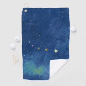 Serviette De Golf Illustration du ciel étoilé (En situation)