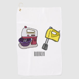Serviette De Golf Illustration du mixer