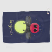 Serviette De Golf Illustration d'une luciole à éclair mignon (Horizontal)
