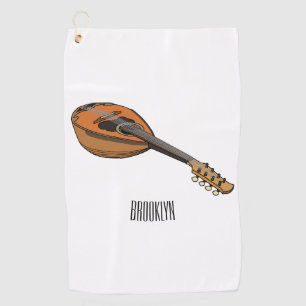 Serviette De Golf Illustration en mandoline