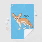 Serviette De Golf Illustration Fennec fox (En situation)