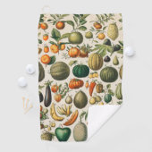 Serviette De Golf Illustration scientifique végétale des fruits (En situation)