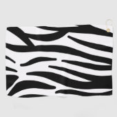 Serviette De Golf Impression Zebra (Horizontal)