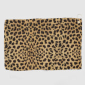 Serviette De Golf Imprimé guépard (Horizontal)