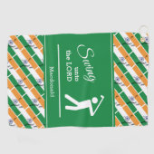 Serviette De Golf INDIA Personnalisé (Horizontal)