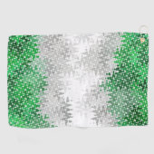 Serviette De Golf Indicateur Abstrait Grayromantic Pride (Horizontal)
