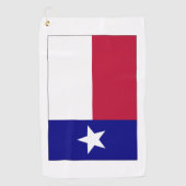 Serviette De Golf Indicateur Texas Lone Star (Devant)