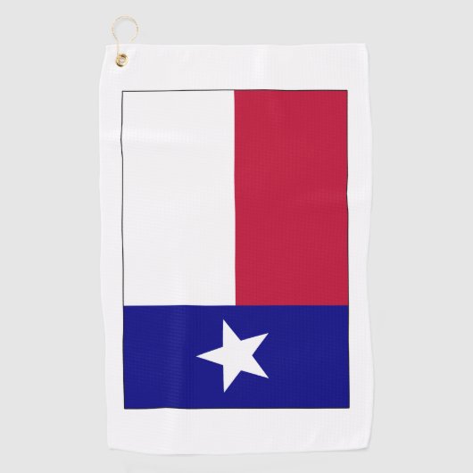 Serviette De Golf Indicateur Texas Lone Star (Devant)