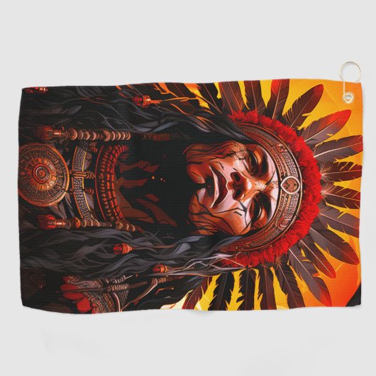 Serviette De Golf Indien (Horizontal)