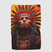 Serviette De Golf Indien (Devant)