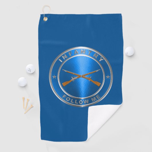 Serviette De Golf Infanterie (En situation)