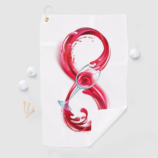 Serviette De Golf Infinity (En situation)