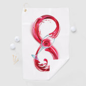 Serviette De Golf Infinity (En situation)