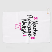 Serviette De Golf Infirmière Art Nacho Infirmière moyenne (Horizontal)
