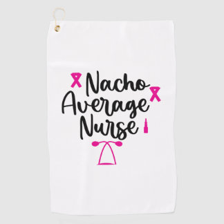 Serviette De Golf Infirmière Art Nacho Infirmière moyenne