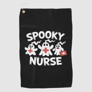 Serviette De Golf Infirmière drôle Halloween