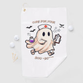 Serviette De Golf Infirmière fantôme avec potion magique - Cure pour (En situation)