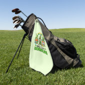 Serviette De Golf Infirmière Love Shenanigans St. Patrick's (Vert)