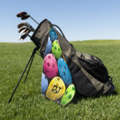 Serviette De Golf Initiales des gros boulettes de saucisses (Vert)