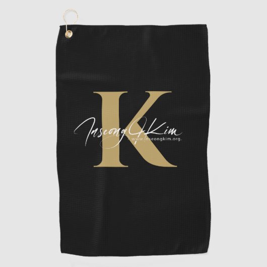 Serviette de golf Inseong (Devant)