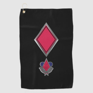 Serviette De Golf Insigne de patch personnalisé de la 5e division d'