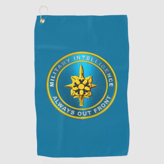 Serviette De Golf Intelligence militaire MI (Devant)