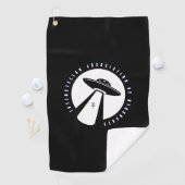 Serviette De Golf Interstellar Association of Gyronauts Disk Towel (En situation)