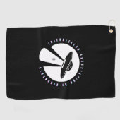 Serviette De Golf Interstellar Association of Gyronauts Disk Towel (Horizontal)