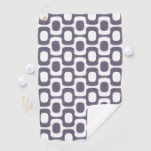 Serviette De Golf Ipanema Sidewalk Pattern, Beach Pattern, Brazil (En situation)