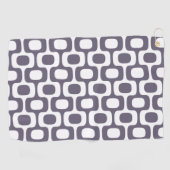 Serviette De Golf Ipanema Sidewalk Pattern, Beach Pattern, Brazil (Horizontal)